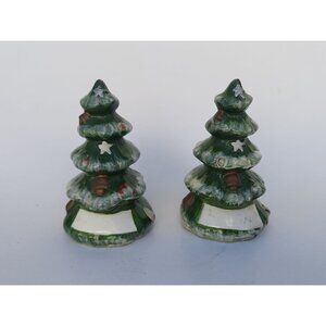 Vintage Kreiss Christmas Tree Salt & Pepper Shakers
